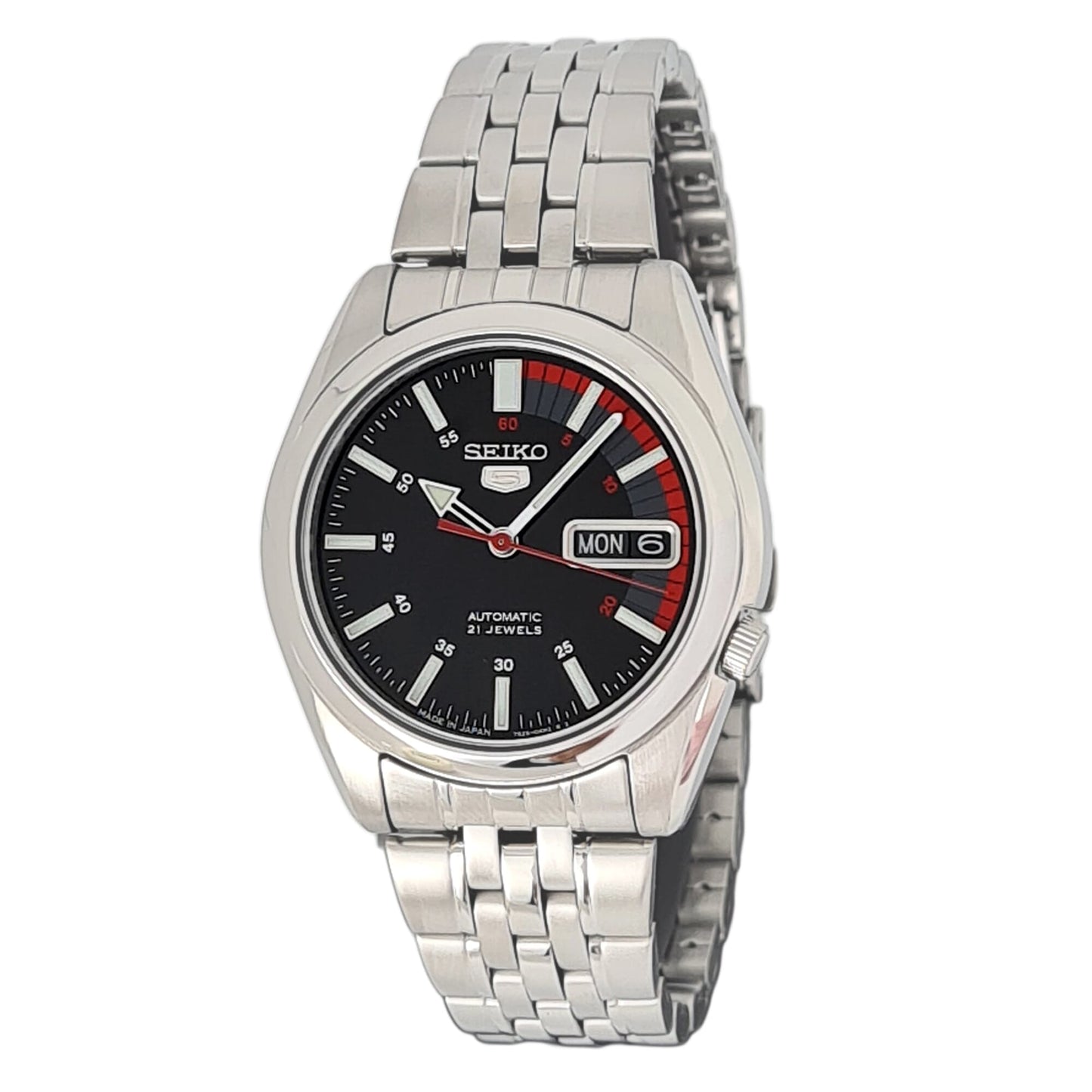 Seiko Analog Men Watch - Snk375J1 Silver