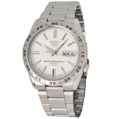 Seiko Analog Silver Stainless Steel Band Watch For Men - Snkd97J1,