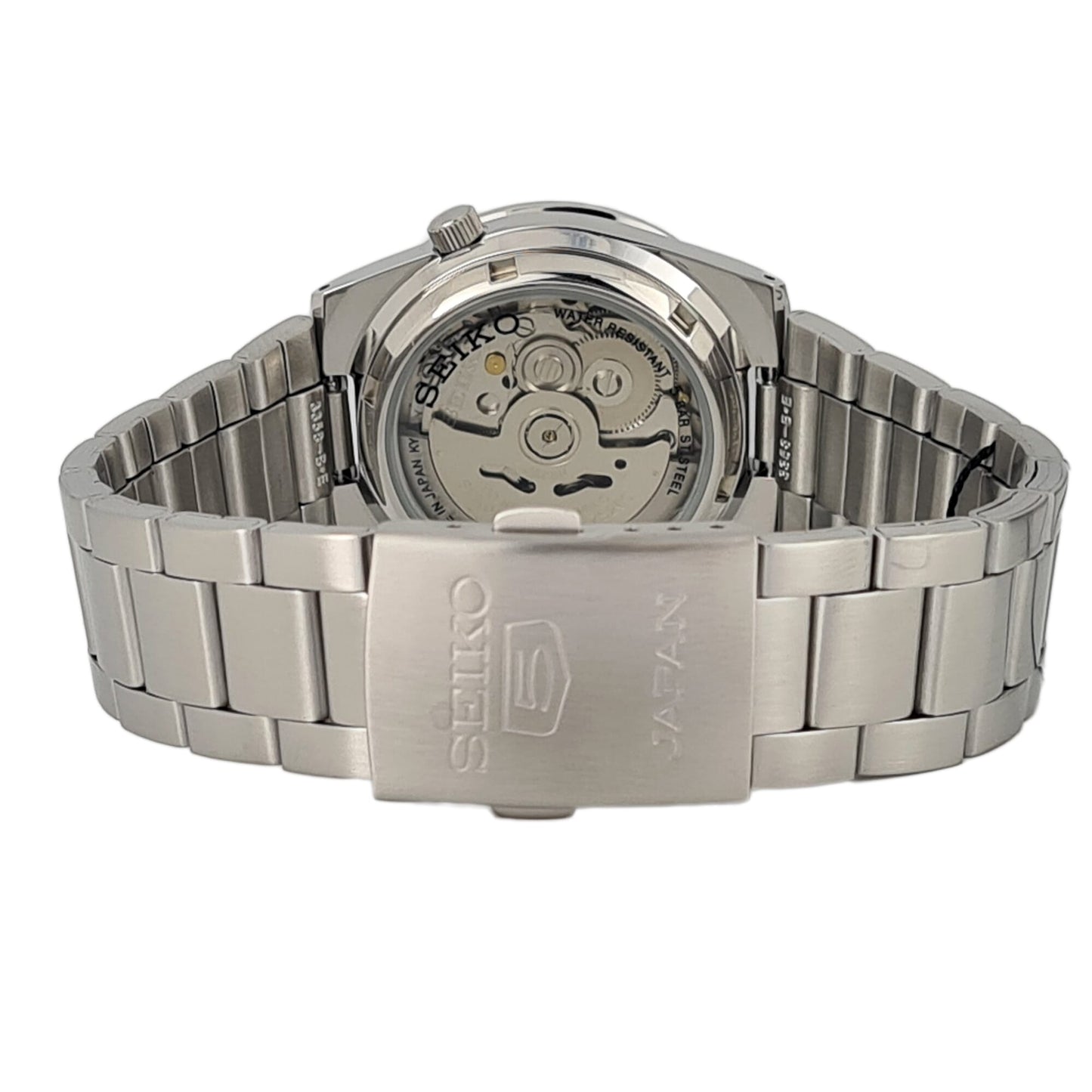 Seiko Men's Automatic Watch With Analog Display And Stainless Steel Strap Snke01J1