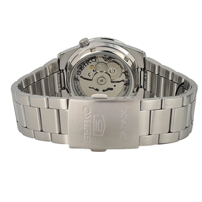 Seiko Men's Automatic Watch With Analog Display And Stainless Steel Strap Snke01J1