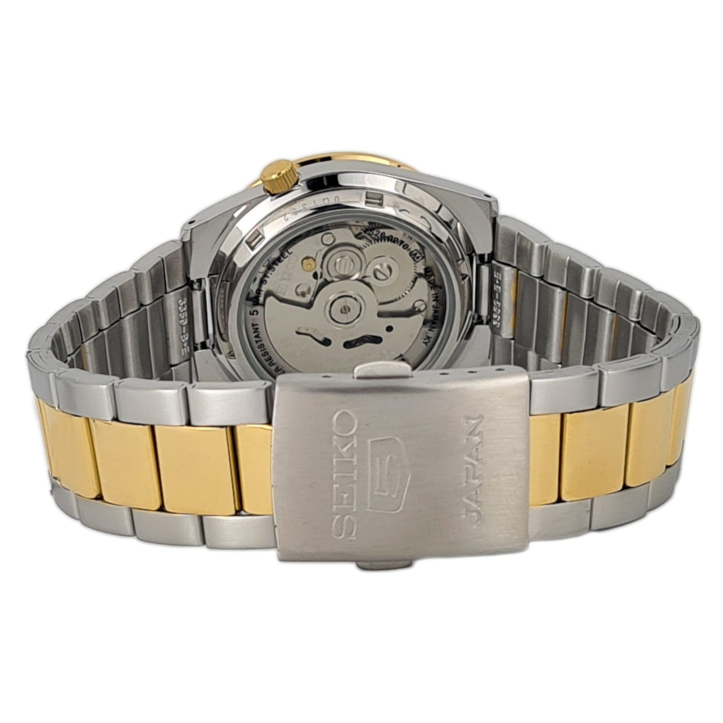 Seiko Men Automatic Watch With Analog Display And Stainless Steel Strap Snke04J1