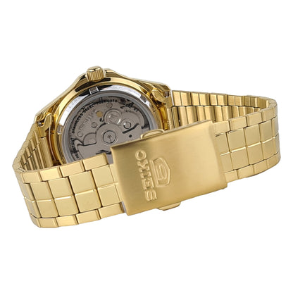 ساعة سيكو كلاسيك رجالية ستانلس ستيل 21 جوهرة 38 ملم SNKK98K1