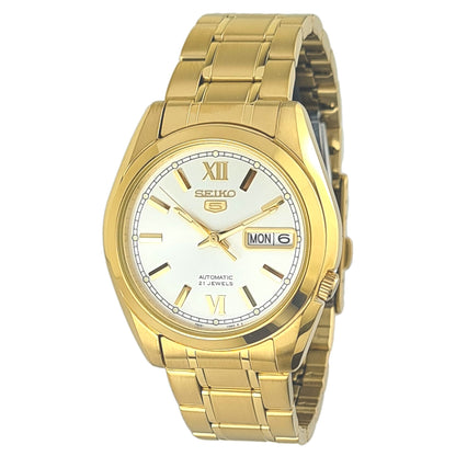 Seiko Classic 21 Jewels  37 mm Stainless Steel Watch for Men SNKL58K1