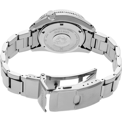 Seiko PROSPEX Analog automatic Stainless steel Diver's watch for Men SPB299J