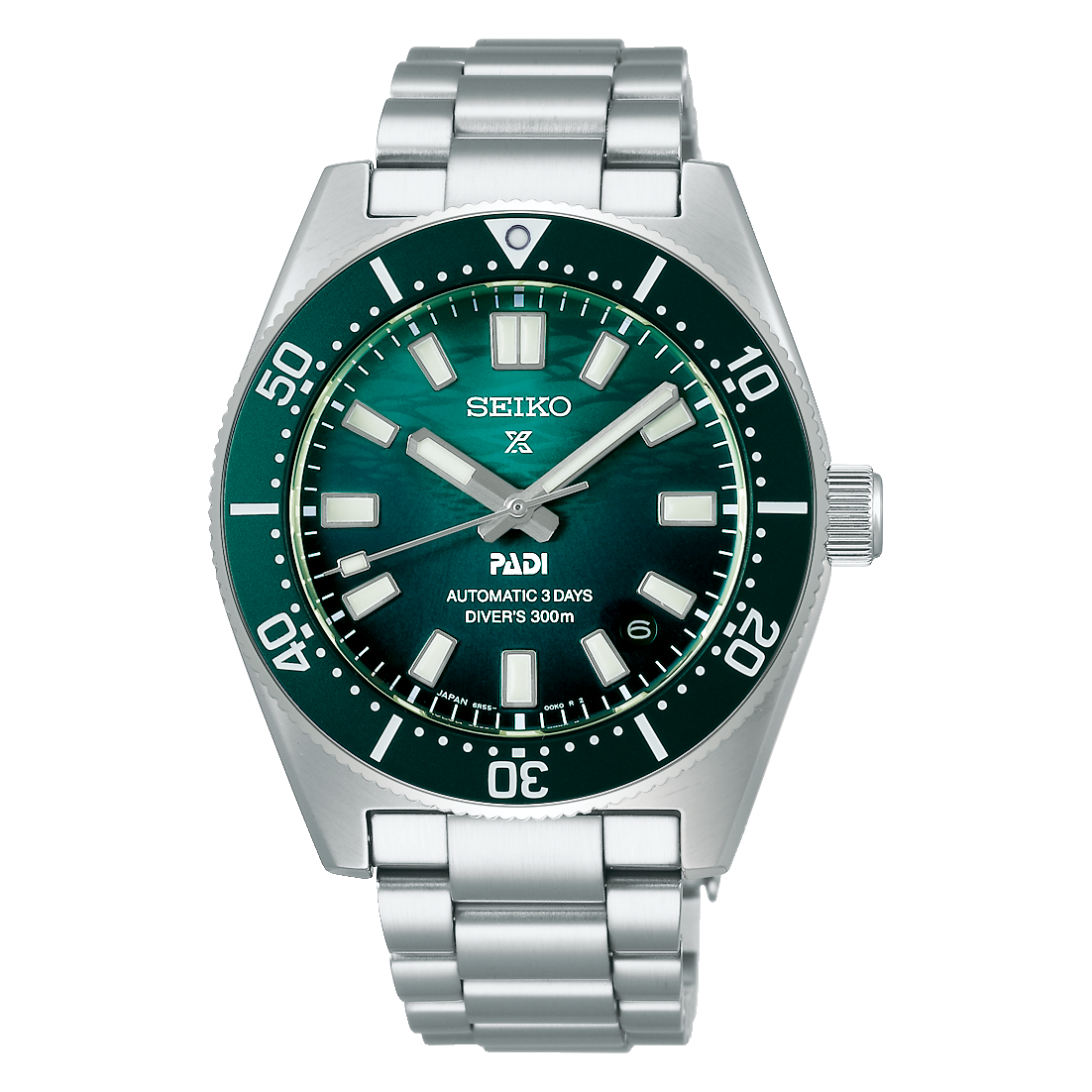 Seiko Prospex Green Dial Diver's watch for men SPB501J
