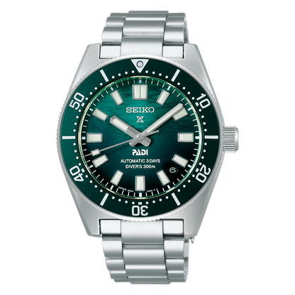 Seiko Prospex Green Dial Diver's watch for men SPB501J