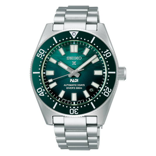 Seiko Prospex Green Dial Diver's watch for men SPB501J