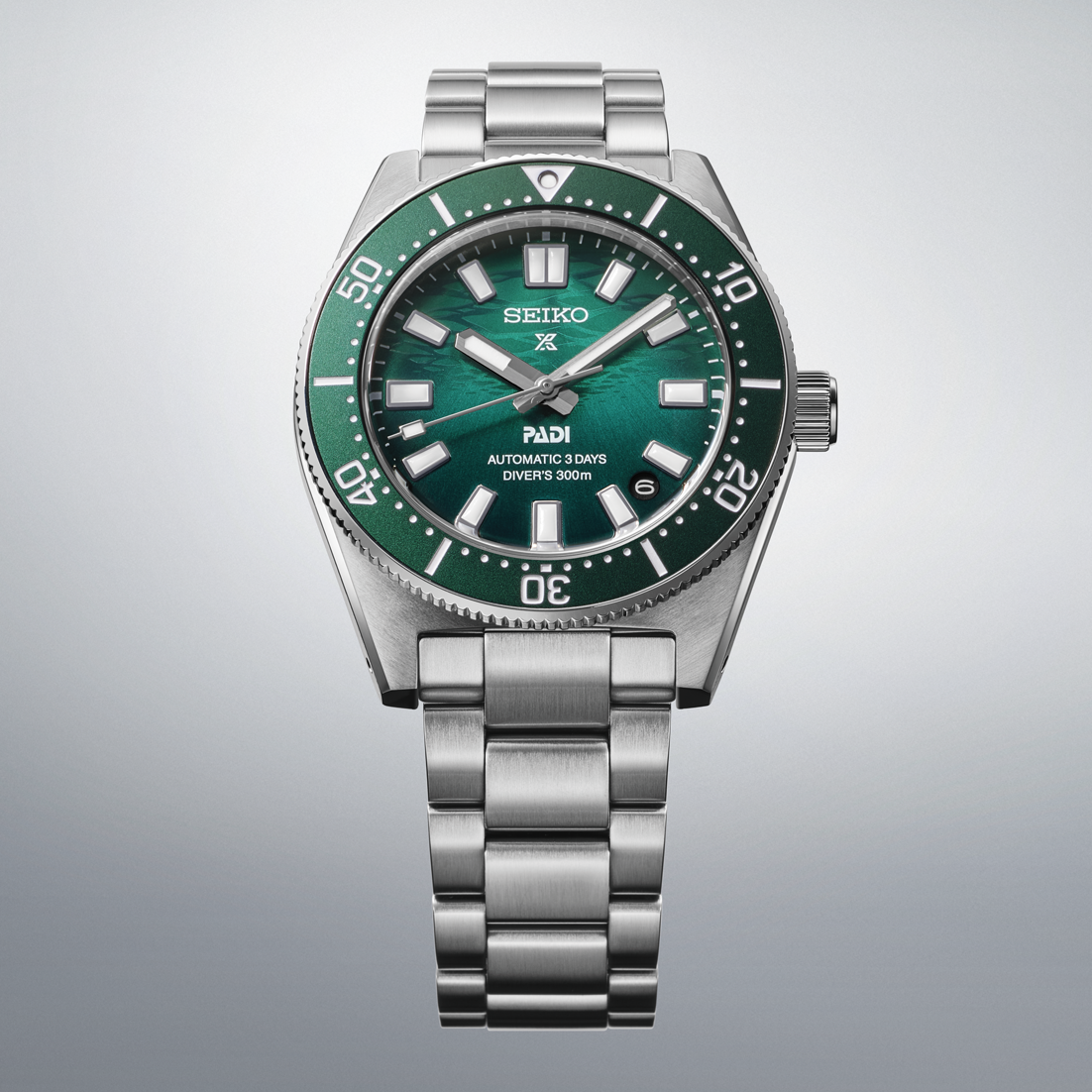 Seiko Prospex Green Dial Diver's watch for men SPB501J