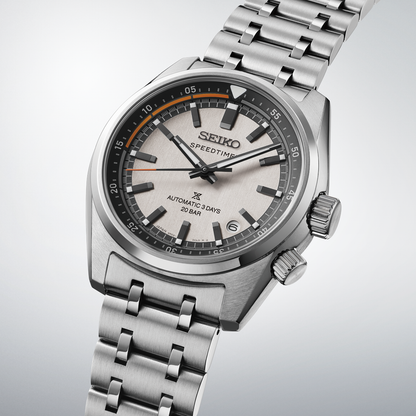 Seiko Prospex Speedtimer Beige Dial Stainless Steel watch for men SPB513J