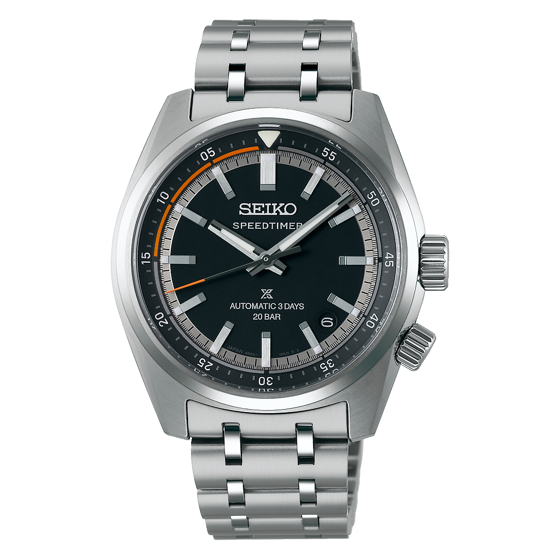 Seiko Prospex Speedtimer Black Dial Stainless Steel watch for men SPB515J