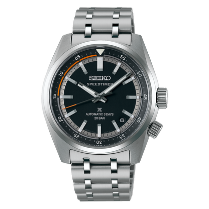 Seiko Prospex Speedtimer Black Dial Stainless Steel watch for men SPB515J