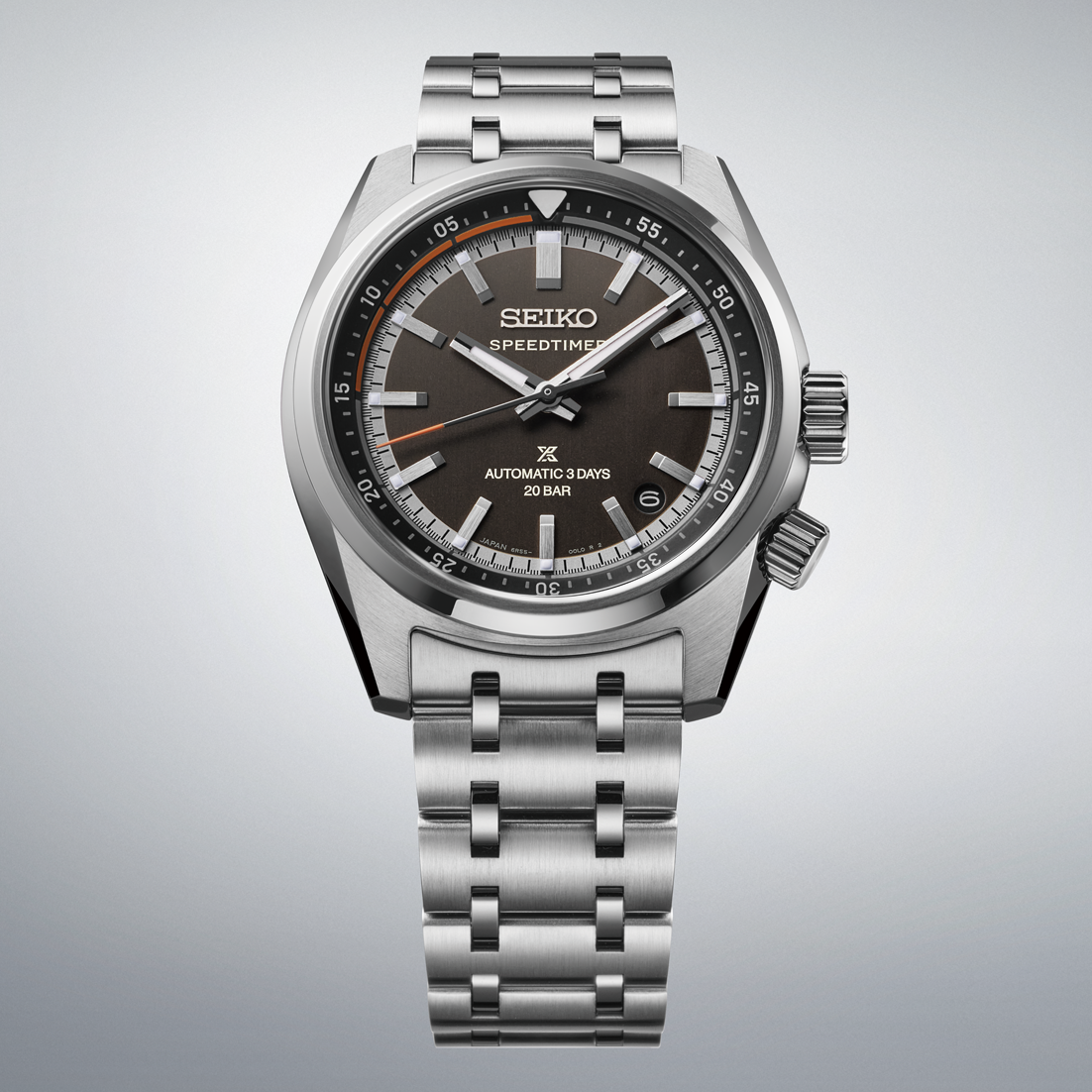 Seiko Prospex Speedtimer Black Dial Stainless Steel watch for men SPB515J