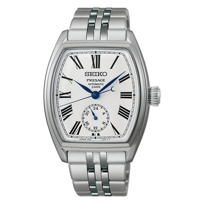 Seiko Presage White Dial Classic Series "Craftsmanship" Enamel Dial for Men SPB537J