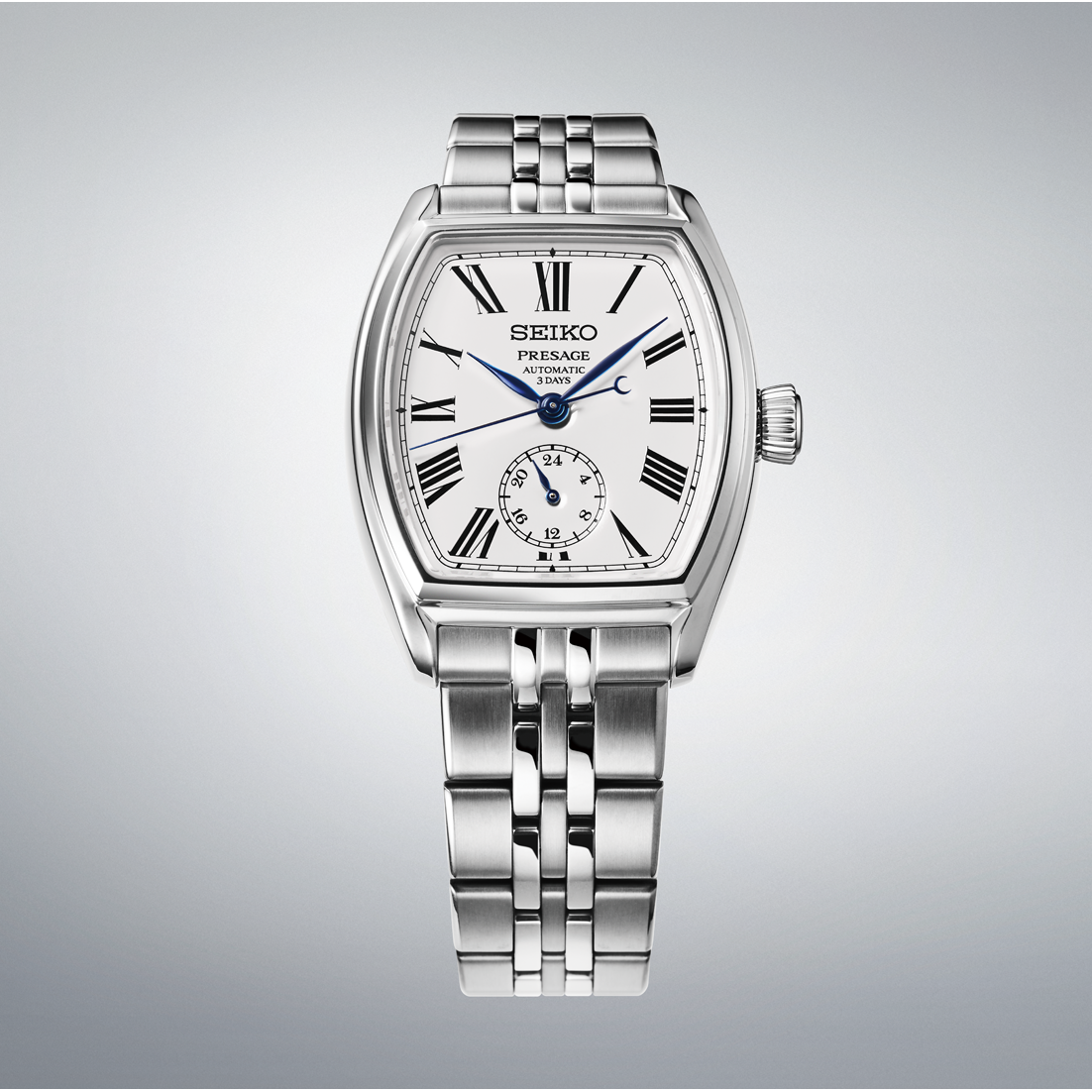 Seiko Presage White Dial Classic Series "Craftsmanship" Enamel Dial for Men SPB537J