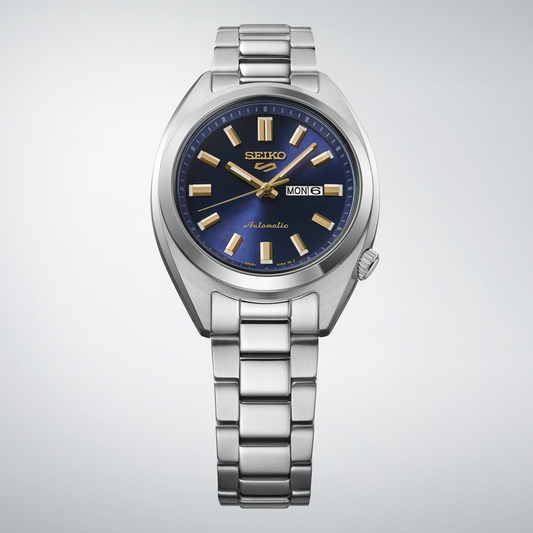 Seiko 5 Sports Blue Dial Stainless Steel Automatic Men's Watch SRE021K1