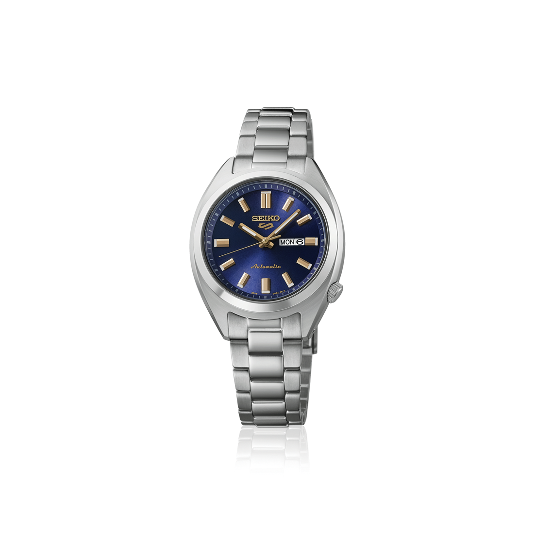 Seiko 5 Sports Blue Dial Stainless Steel Automatic Men's Watch SRE021K1