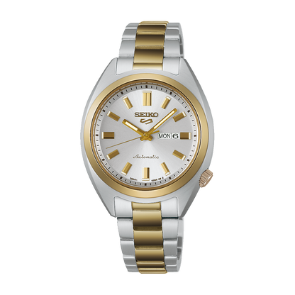 Seiko 5 Sports Silver Dial Stainless Steel Automatic Men's Watch SRE024K1