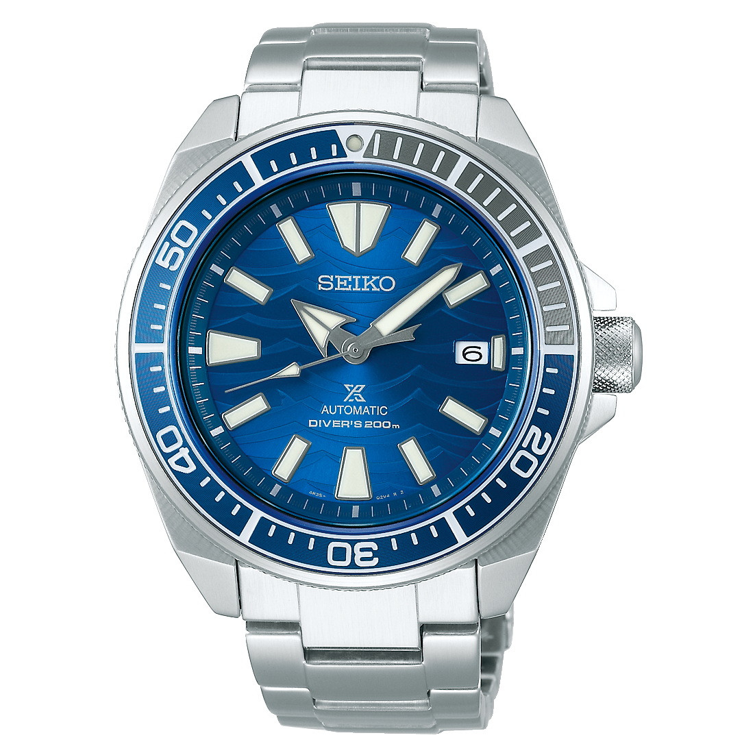 Seiko Prospex 200M Automatic Diver's Blue Watch, Srpd23J