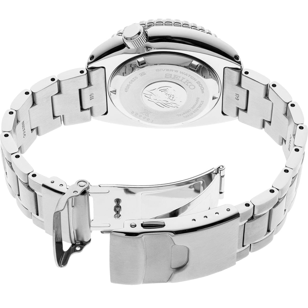 Seiko SRPE03K1 Prospex Men's Watch Silver-Tone 45mm Stainless Steel