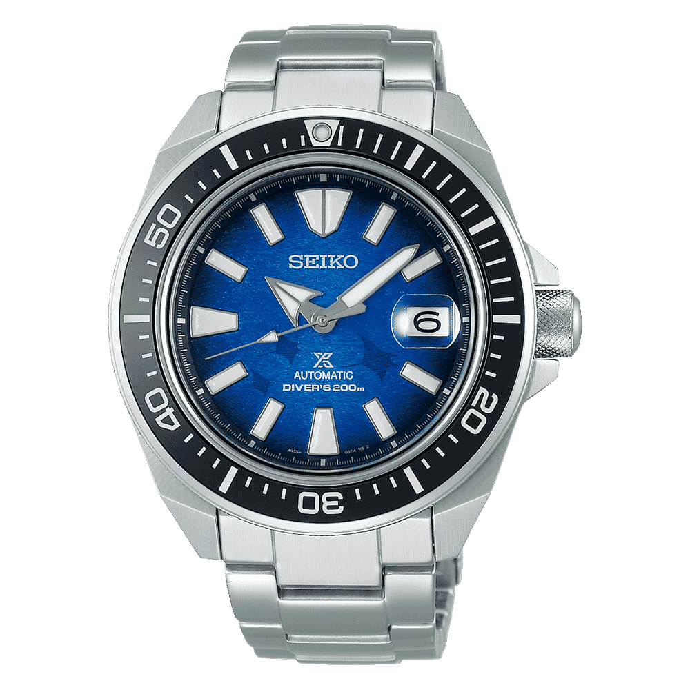 Watch Seiko Prospex SEA Save The Ocean Automatic SRPE33K1, Black, bracelet