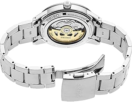 Seiko Presage purple Dial Stainless Steel watch for men SRPG05J