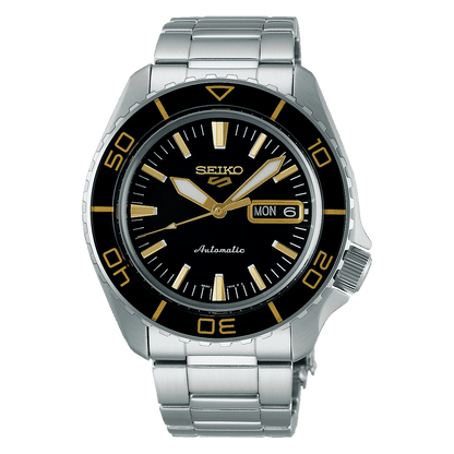 Seiko 5 Sports black dial watch for men SRPK99K1