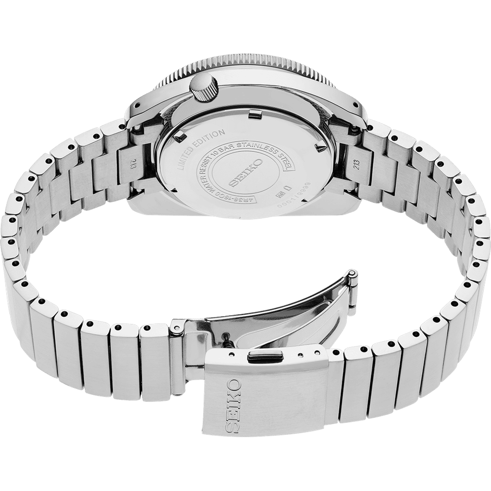 Seiko 5 Sports silver dial watch for men SRPL03K1