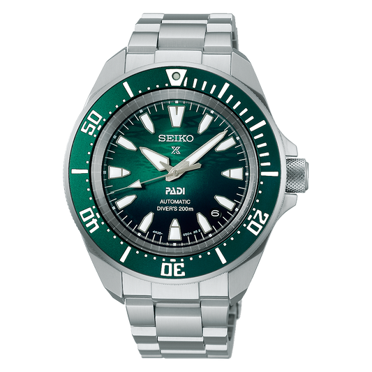 Seiko Prospex Green Dial Stainless Steel Diver's watch for men SRPL53K1