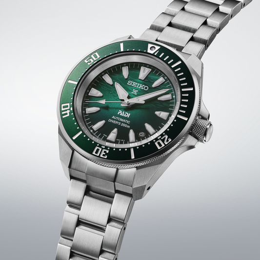 Seiko Prospex Green Dial Stainless Steel Diver's watch for men SRPL53K1