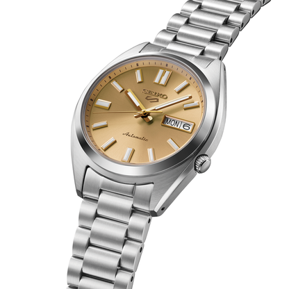 Seiko 5 Sports Golden Dial Automatic Men's Watch SRPL59K1
