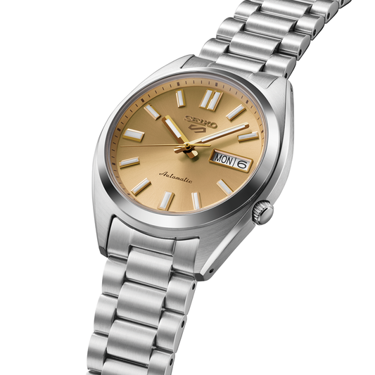 Seiko 5 Sports Golden Dial Automatic Men's Watch SRPL59K1