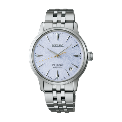 Seiko Presage Blue Dial Stainless Steel Watch for Ladies SRPL61J