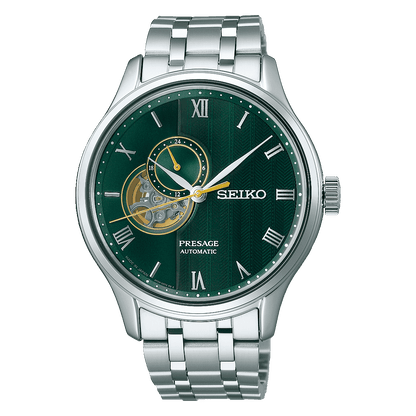 Seiko Presage ‘Japanese Zen Gardens’ in Fern green SSA463J