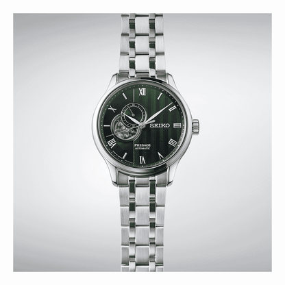 Seiko Presage ‘Japanese Zen Gardens’ in Fern green SSA463J
