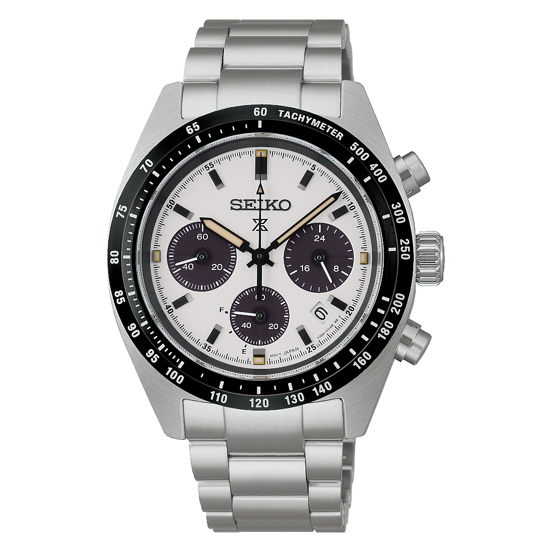 Seiko Prospex Speedtimer Silver Dial Solar Chronograph for men SSC961P