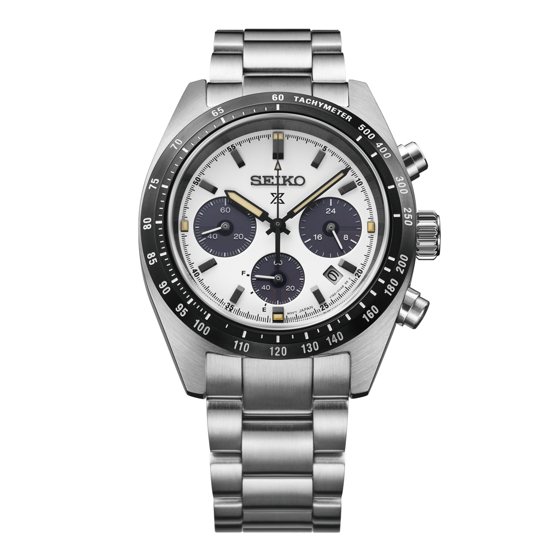 Seiko Prospex Speedtimer Silver Dial Solar Chronograph for men SSC961P