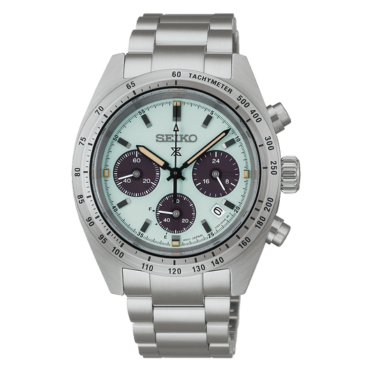 Seiko Prospex Speedtimer Blue Dial Solar Chronograph for men SSC965