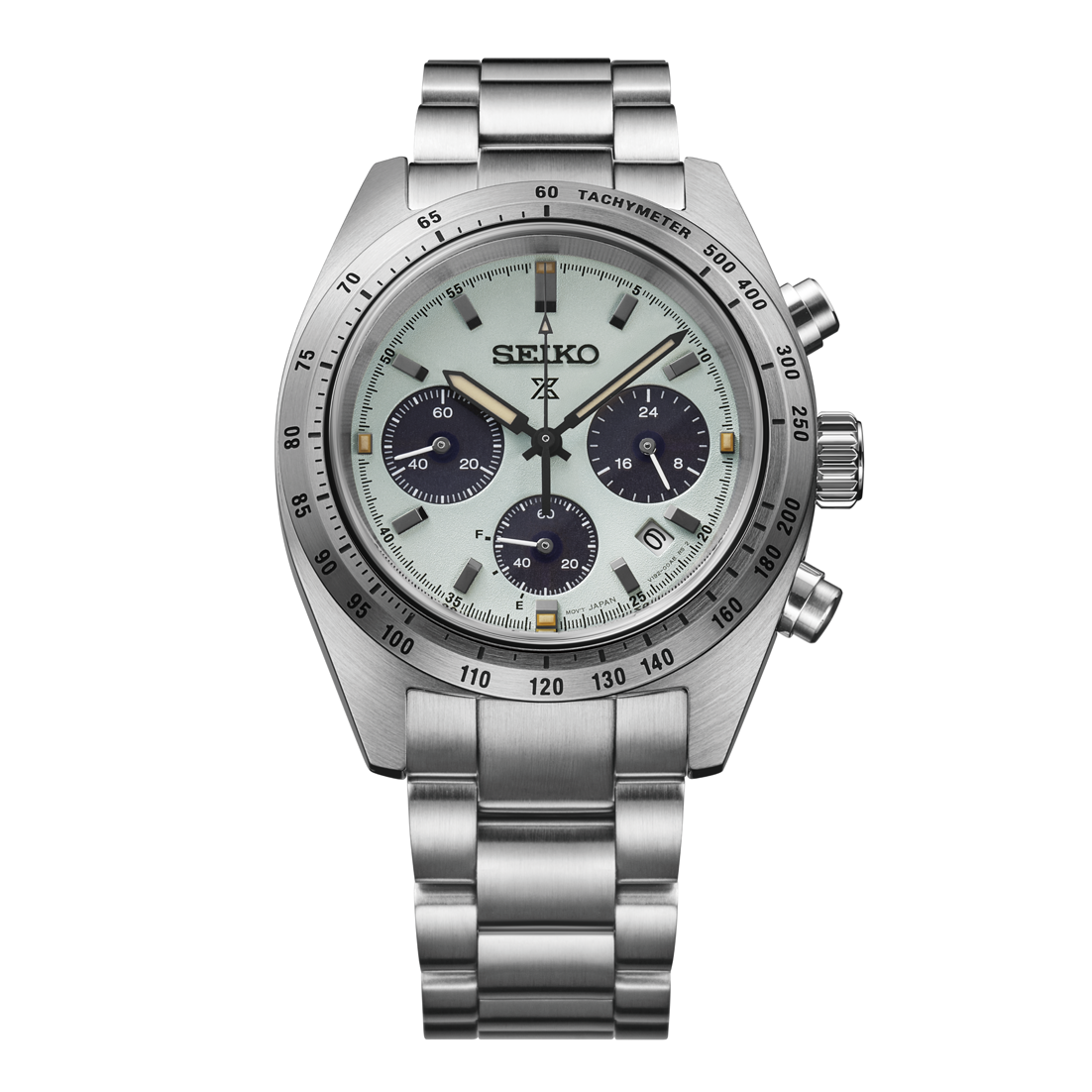 Seiko Prospex Speedtimer Blue Dial Solar Chronograph for men SSC965