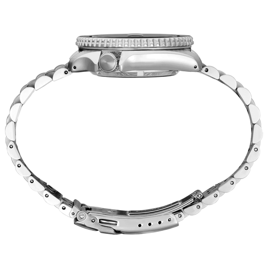 ساعة رجالي سيكو 5 سبورتس SSK GMT أوتوماتيكية بمينا أخضر SSK035K1