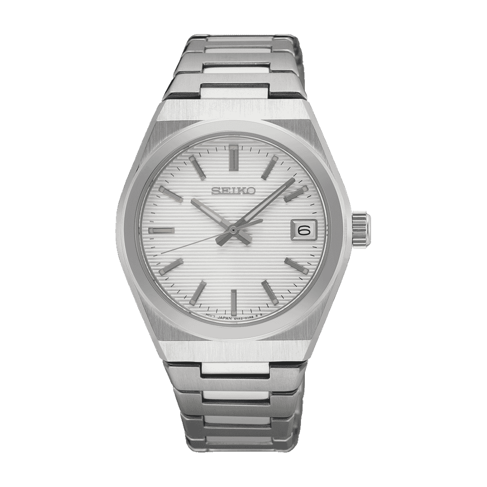 Seiko SUR573P1 Women's Analogue Quartz Watch with Stainless Steel Strap