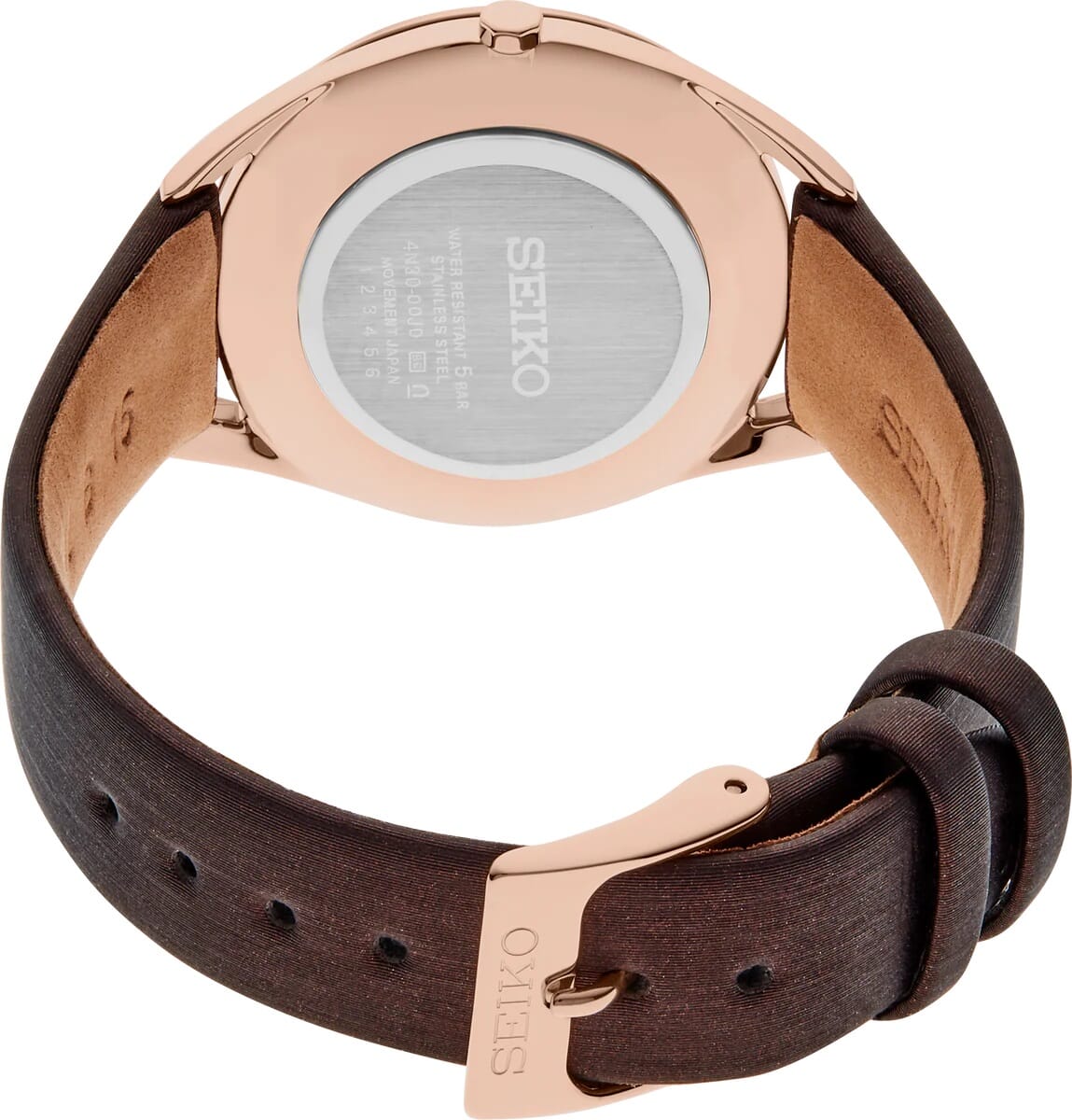 Ladies Dress Watch - SWR082P1, Brown pink, strap
