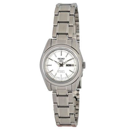 Seiko Women Automatic Watch, Analog Display And Stainless Steel Strap SYMk13J1