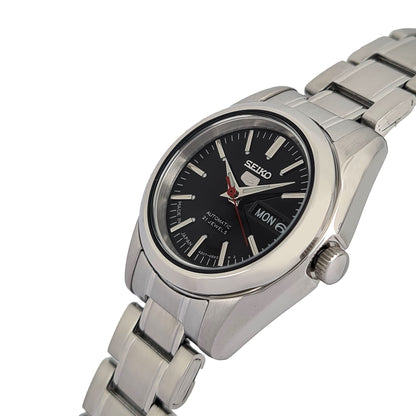 SEIKO Women's Automatic Watch, Analog Display and Stainless Steel Strap SYMK17J1, Silver
