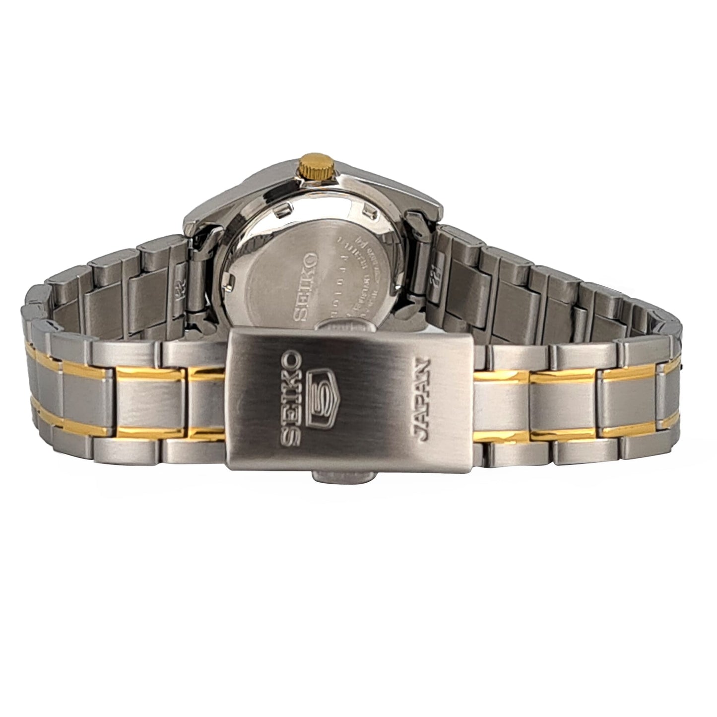 Seiko Women's Automatic Watch, Analog Display And Stainless Steel Strap Symk19J1