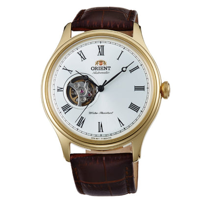 ORIENT: ساعة كلاسيكية ميكانيكية، حزام جلد - 43.0 مم (AG00002W)