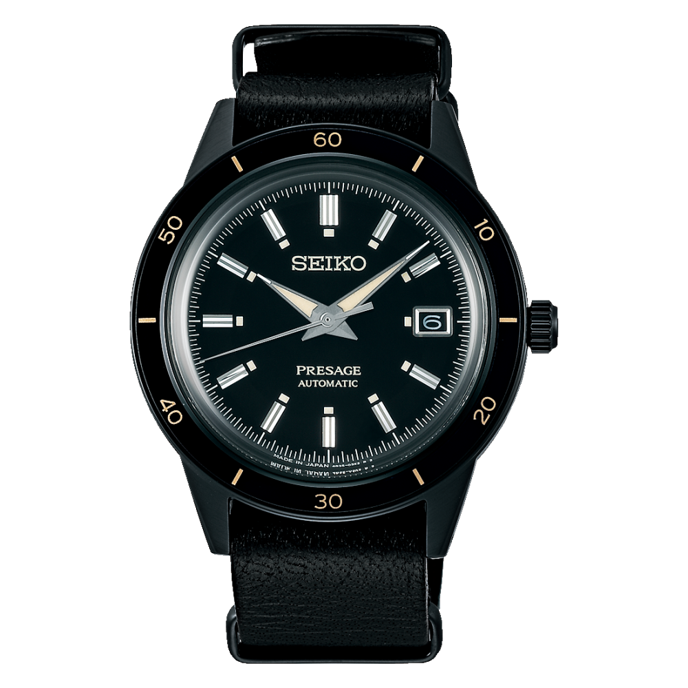 Seiko Presage Style 60s ‘Stealth’ SRPH95J