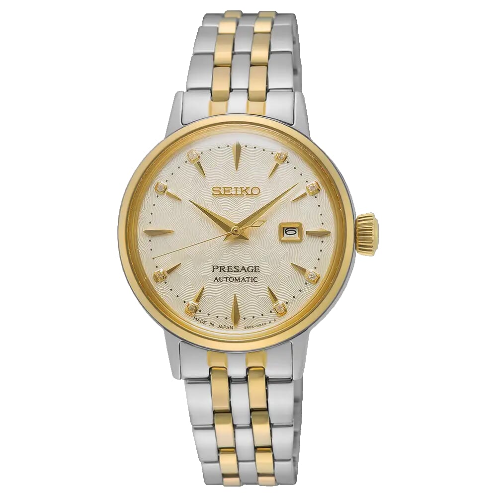Presage Cocktail Time ‘White Lady’ Diamond Twist SRE010J1