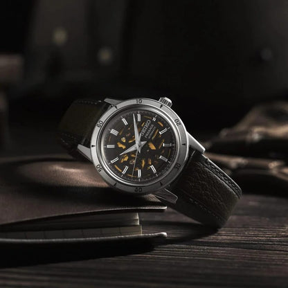 Seiko Presage Style 60s ‘Elegant yet Rugged’ Biker style SSA461J